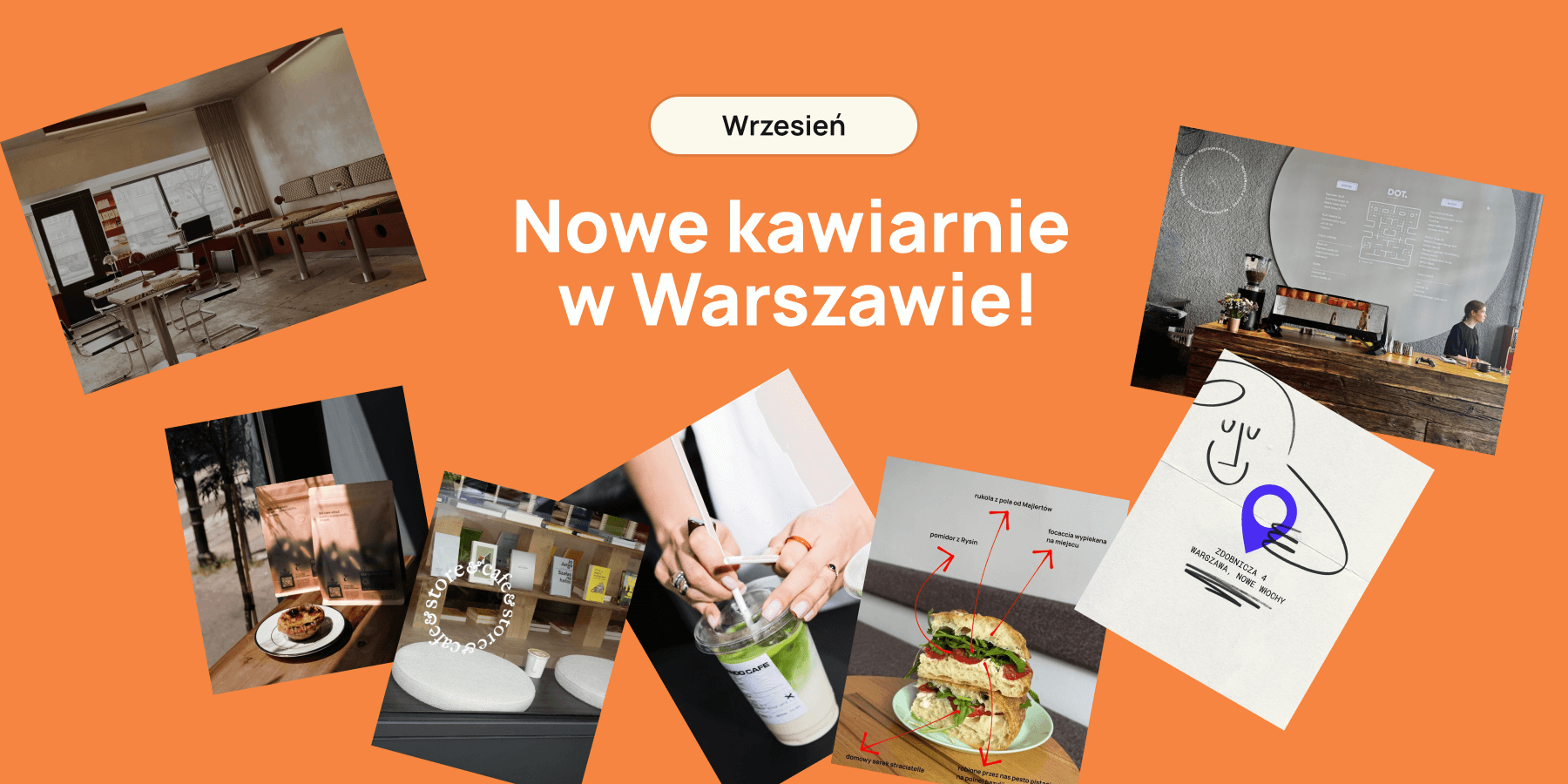 Nowe kawiarnie w Warszawie. Wrześniowy spacer śladem warszawskich nowinek